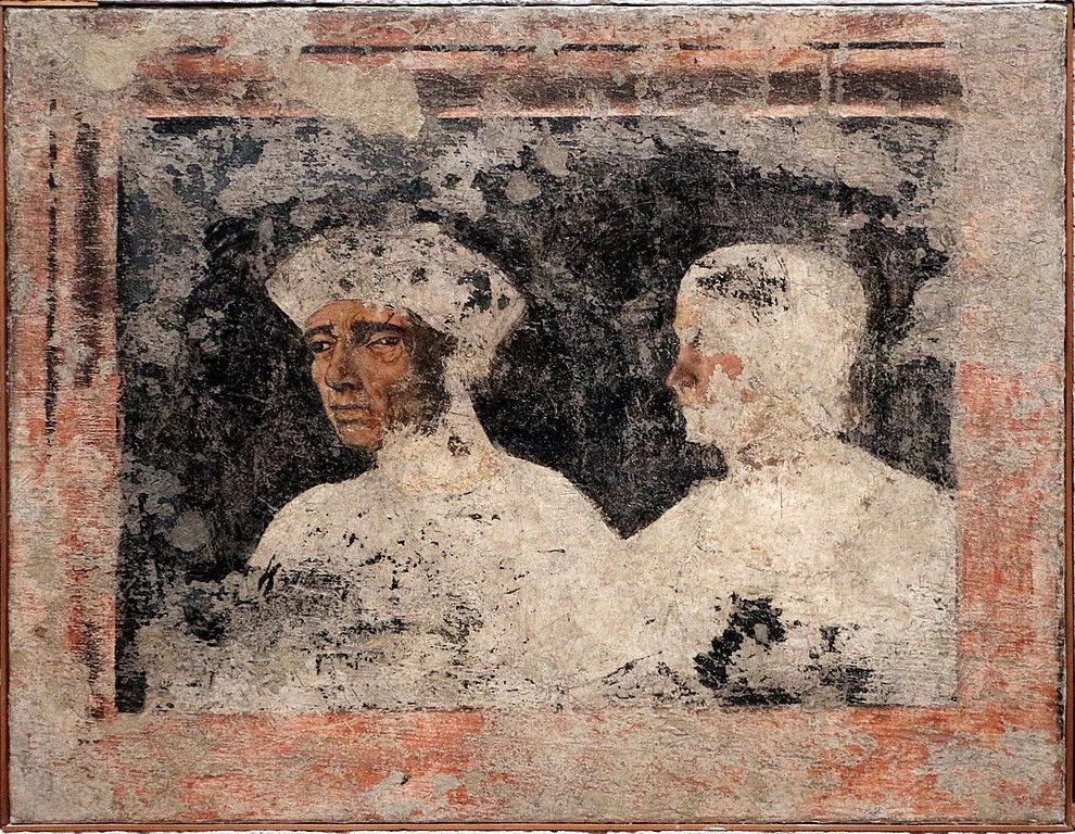 Palazzo dei Diamanti - Ferrara, storie della Vergine e ritratti di committenti